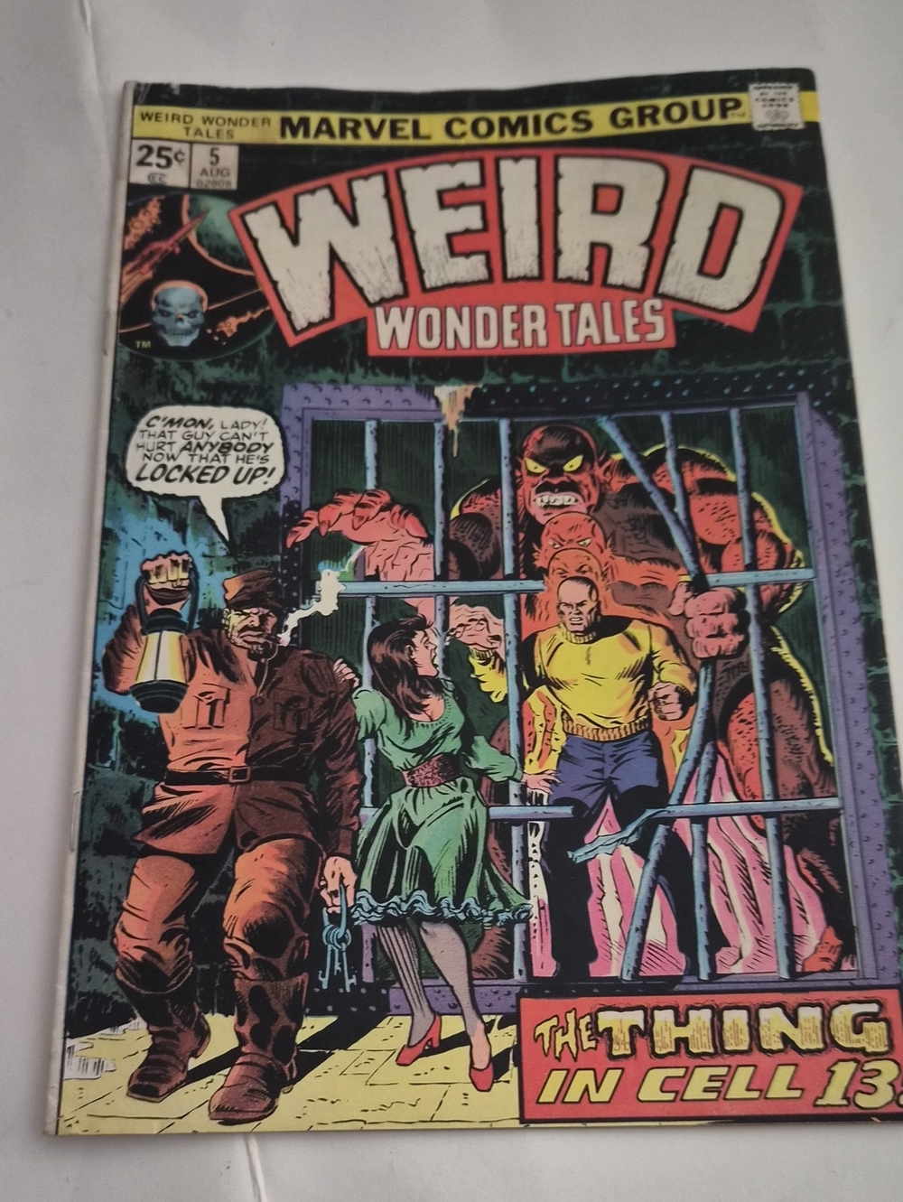 Weird Wonder Tales Vintage Marvel Comic Book - Multicolor